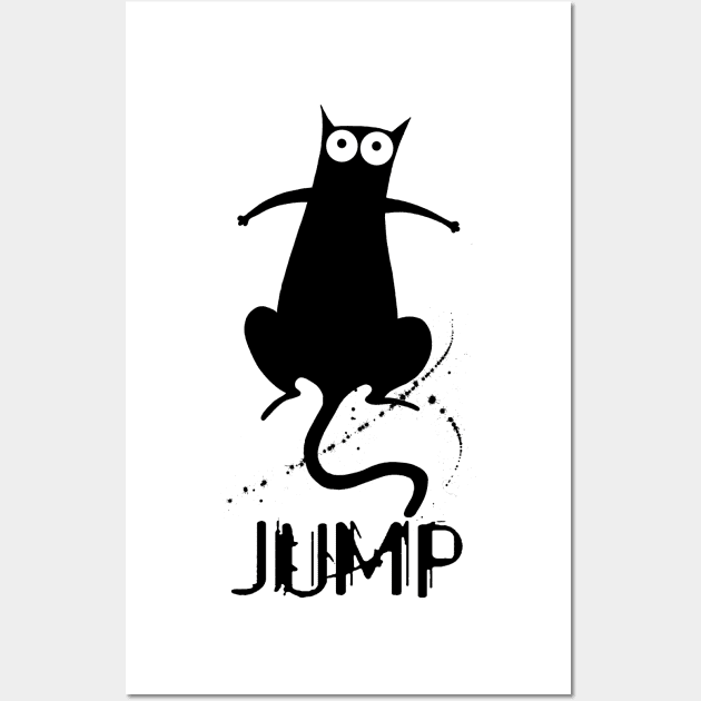 Jump Wall Art by Scratch